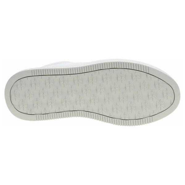 detail Dámska topánky Calvin Klein YW0YW01766 0LI Bright White-Silver