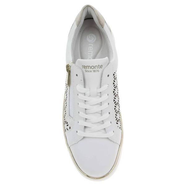 detail Dámska topánky Remonte D2E03-80 weiss kombi