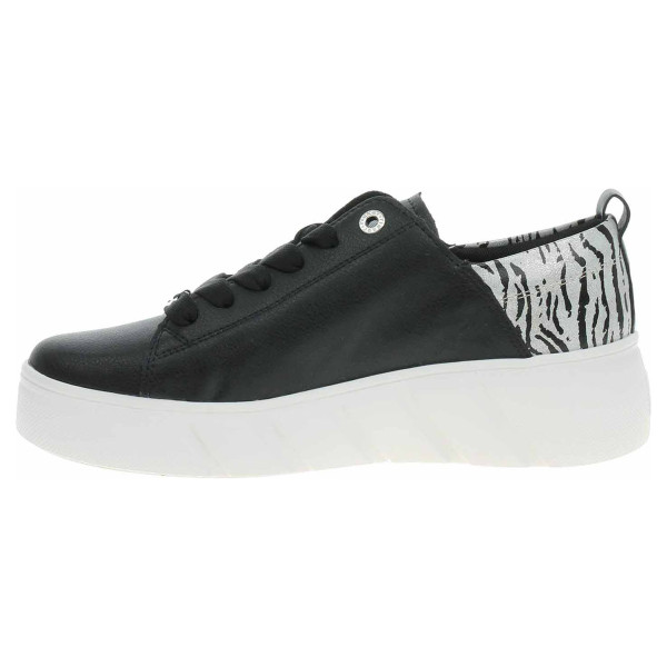 detail Dámska topánky Rieker W2602-02 schwarz