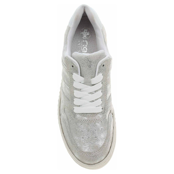 detail Dámska topánky Rieker N6402-40 silber-platin