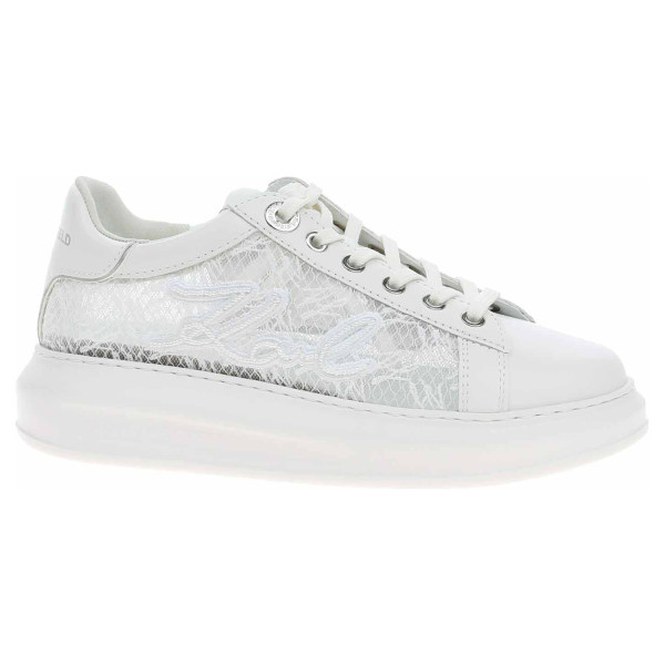 detail Dámska topánky Karl Lagerfeld KL62511F 41W White Lthr-Textile