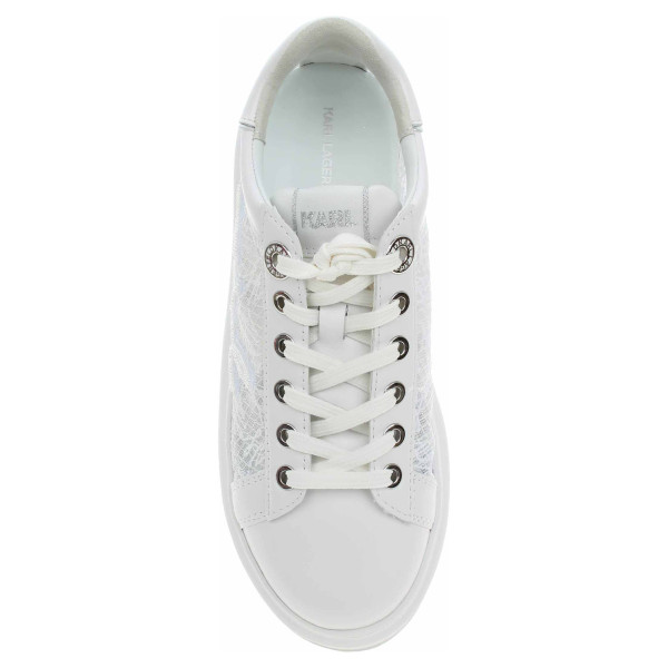 detail Dámska topánky Karl Lagerfeld KL62511F 41W White Lthr-Textile