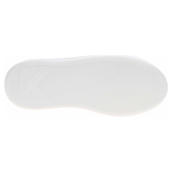 detail Dámska topánky Karl Lagerfeld KL62511F 41W White Lthr-Textile