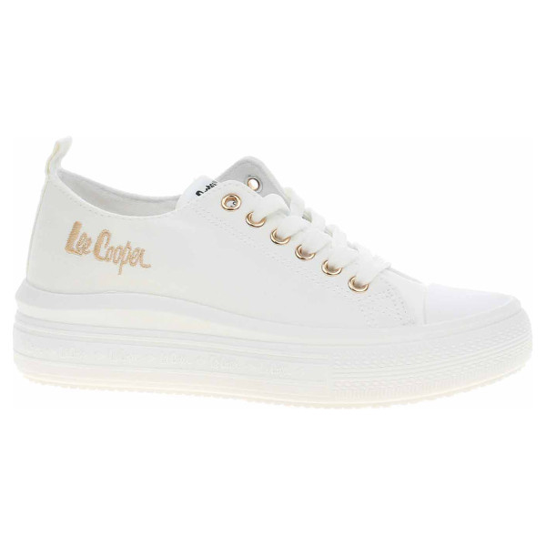 detail Dámske plátěnky Lee Cooper LCW-24-44-2462LB white-gold