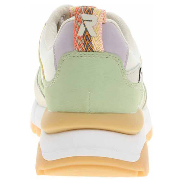 detail Dámska topánky Rieker W2501-81 weiss kombi