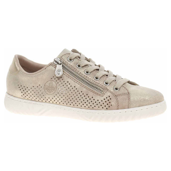 detail Dámska topánky Rieker N0901-62 beige