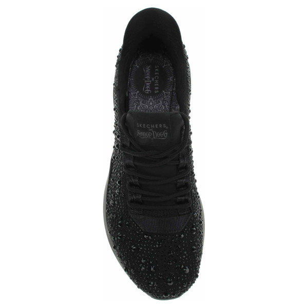 detail Skechers Slip-ins Snoop Dogg: M-UNO - Rhinestoned Air black
