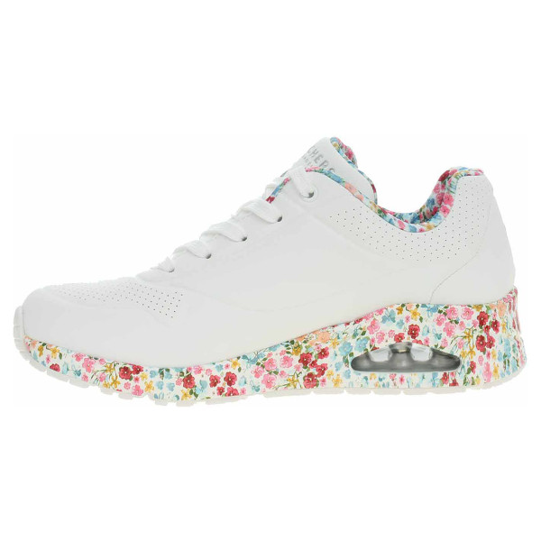 detail Skechers Uno - Majestic Garden white - multi