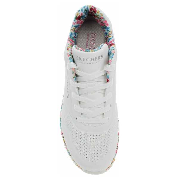 detail Skechers Uno - Majestic Garden white - multi