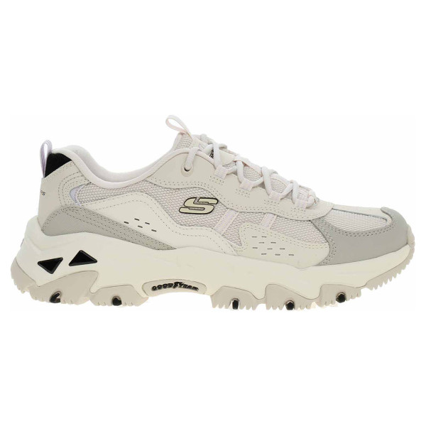 detail Skechers D'Lites Hiker natural - multi