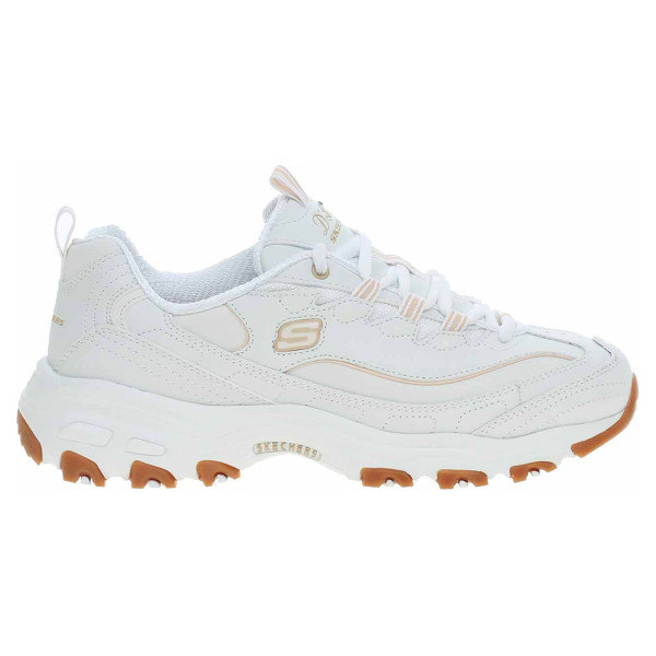 detail Skechers D'Lites - Good Neutral white
