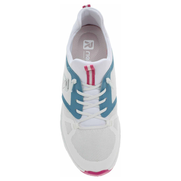 detail Dámska topánky Rieker N5258-80 weiss