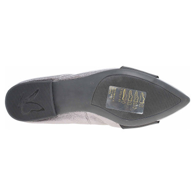 detail Dámske baleriny Caprice 9-24216-22 gunmetal met.