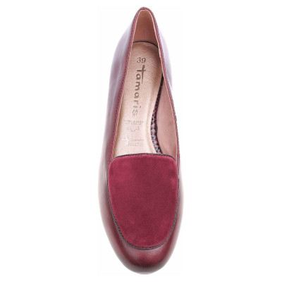 detail Dámske mokasiny Tamaris 1-24201-33 merlot