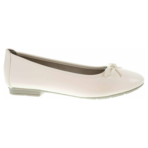 detail Dámske baleriny Jana 8-22163-27 white nappa