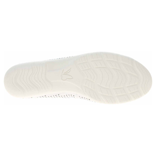 detail Dámske baleriny Caprice 9-22151-20 white nappa