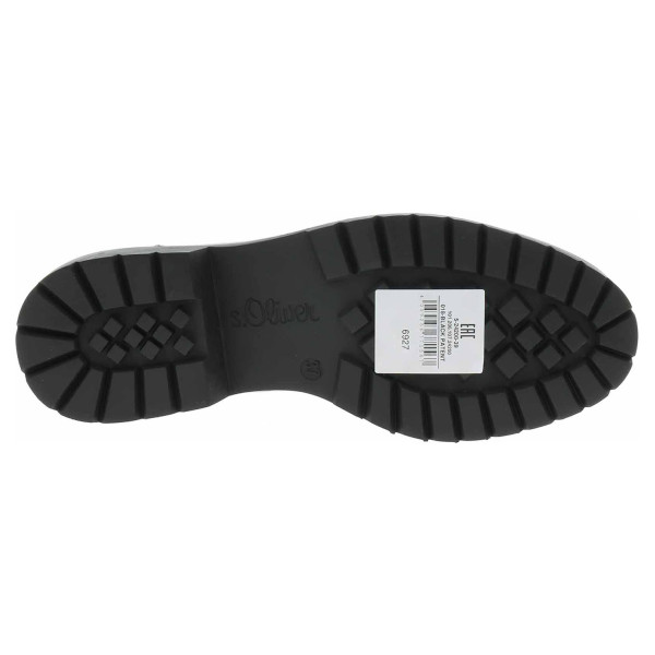 detail Dámske mokasiny s.Oliver 5-24200-39 black patent