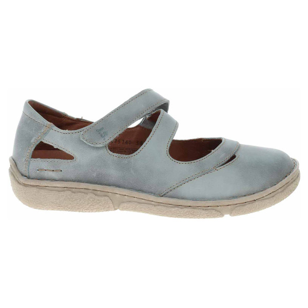 detail Dámske baleriny Josef Seibel 85161 258535 skyblue