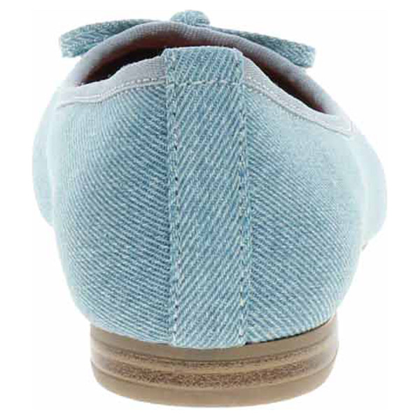 detail Dámske baleriny Marco Tozzi 2-22136-42 lt.blue jeans
