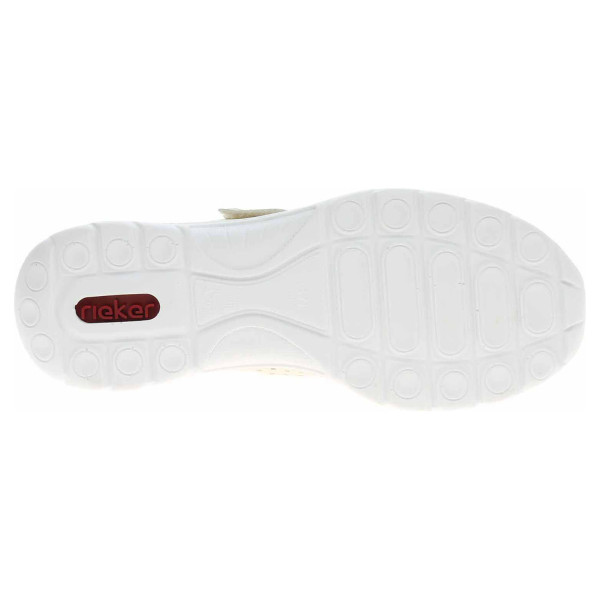 detail Dámske baleriny Rieker L32B5-81 weiss kombi