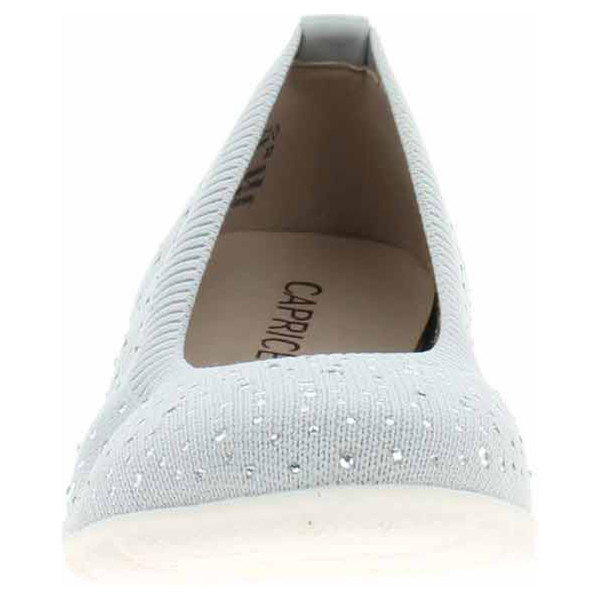 detail Dámske baleriny Caprice 9-22107-42 lt grey knit
