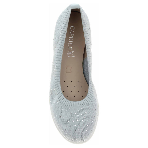 detail Dámske baleriny Caprice 9-22107-42 lt grey knit