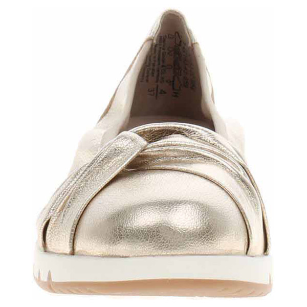 detail Dámske baleriny Caprice 9-22163-42 platin metal