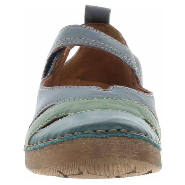 detail Dámske baleriny Josef Seibel 59651 95507 dunkelblau-multi