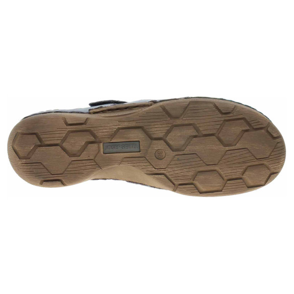 detail Dámske baleriny Josef Seibel 59651 95507 dunkelblau-multi