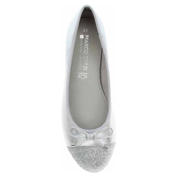 detail Dámske baleriny Marco Tozzi 2-82100-42 silver comb