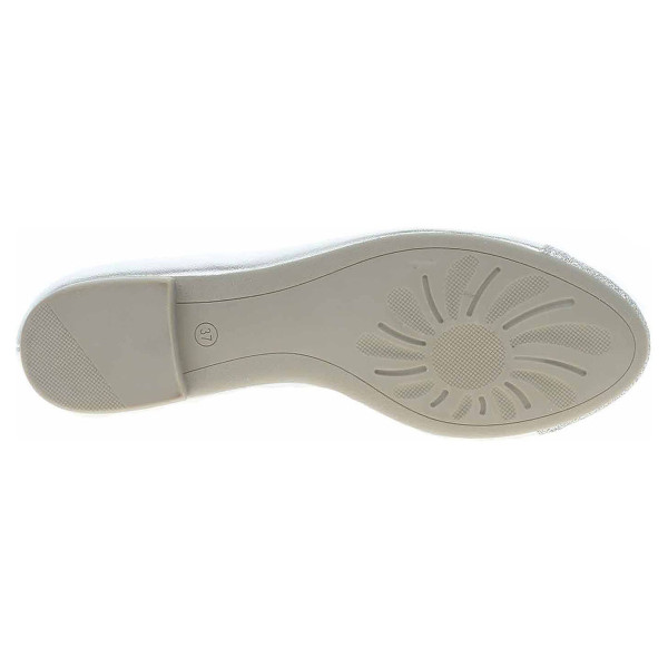 detail Dámske baleriny Marco Tozzi 2-82100-42 silver comb