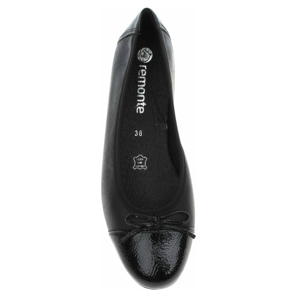 detail Dámske baleriny Remonte D0K04-00 schwarz