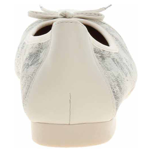 detail Dámske baleriny Remonte D0K04-60 beige kombi