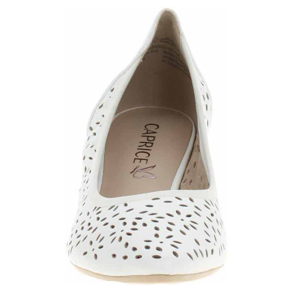 detail Dámske lodičky Caprice 9-22533-42 white nappa