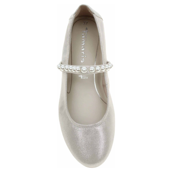 detail Dámske baleriny Tamaris 1-22140-44 silver