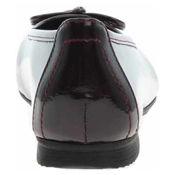 detail Dámske baleriny Jana 8-22163-41 dk purple pat