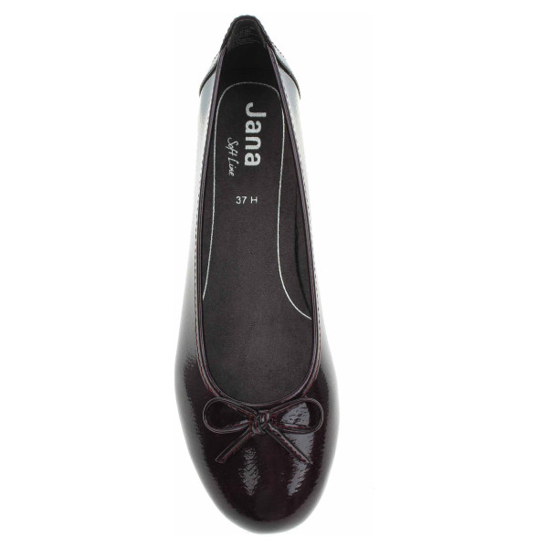 detail Dámske baleriny Jana 8-22163-41 dk purple pat