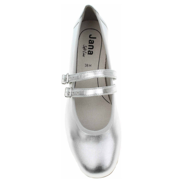 detail Dámske baleriny Jana 8-22177-44 silver
