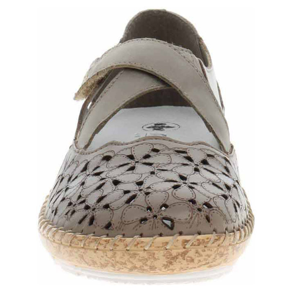 detail Dámske baleriny Rieker 44856-64 beige