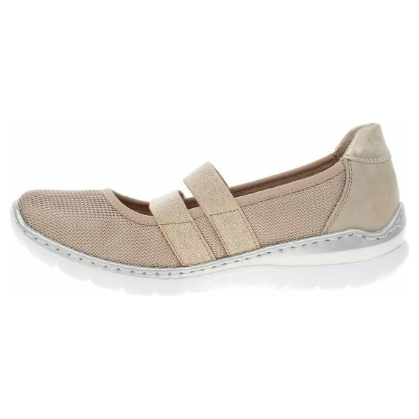 detail Dámske baleriny Rieker L3281-62 beige