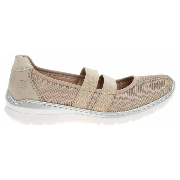 detail Dámske baleriny Rieker L3281-62 beige