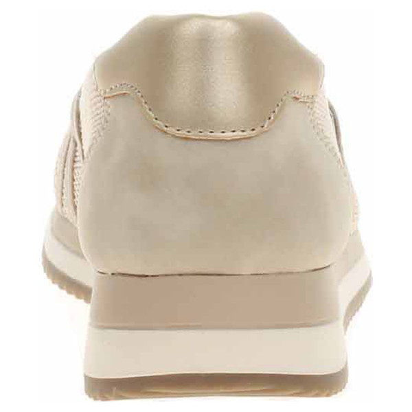 detail Dámske baleriny Jana 8-22173-42 beige-gold