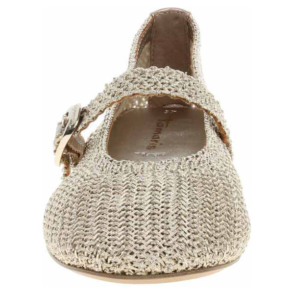 detail Dámske baleriny Tamaris 1-22125-46 bronce