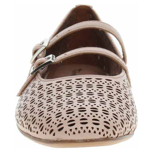 detail Dámske baleriny Tamaris 1-22132-46 nude struct.