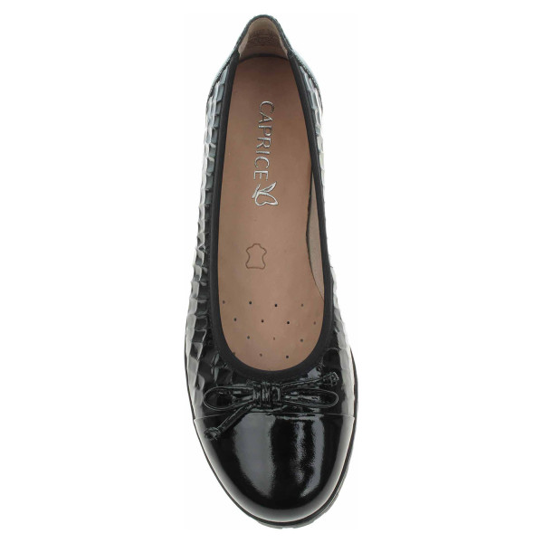detail Dámske baleriny Caprice 9-22150-45 black croco