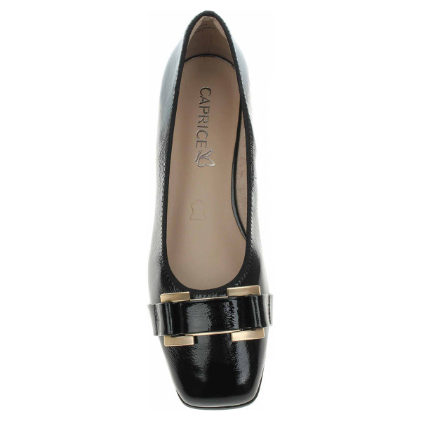 detail Dámske baleriny Caprice 9-22101-45 black naplak