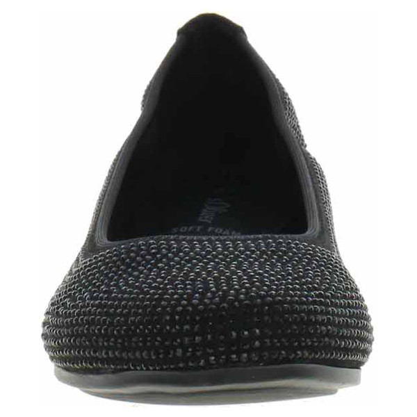 detail Dámske baleriny s.Oliver 5-22111-45 black