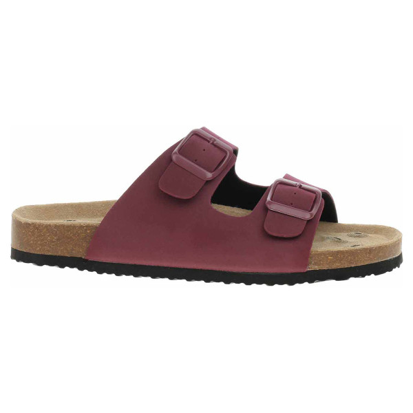 detail Dámske papuče Medi Line 401-24 bordo