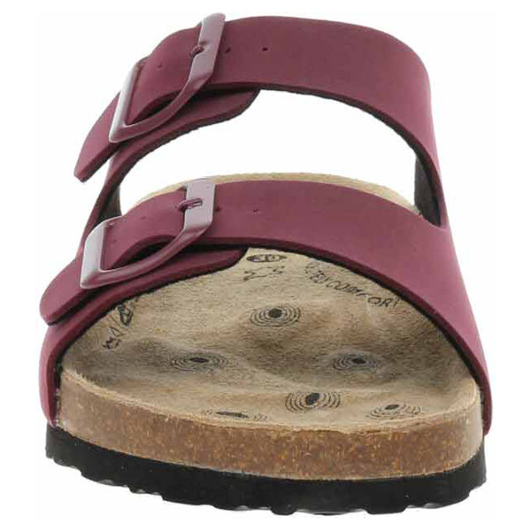 detail Dámske papuče Medi Line 401-24 bordo