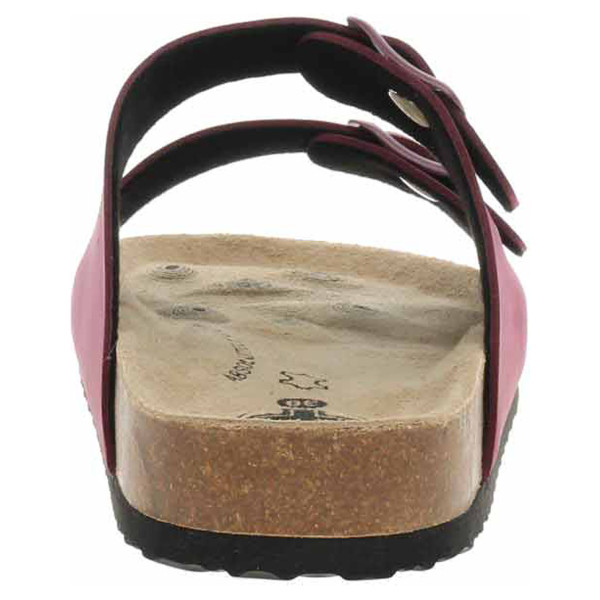 detail Dámske papuče Medi Line 401-24 bordo